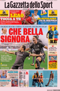 prima pagina