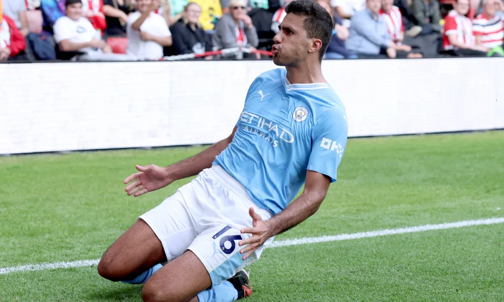 Rodri Manchester City Sheffield