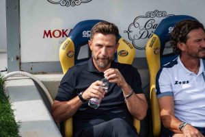 Roma-Frosinone, la conferenza di Di Francesco