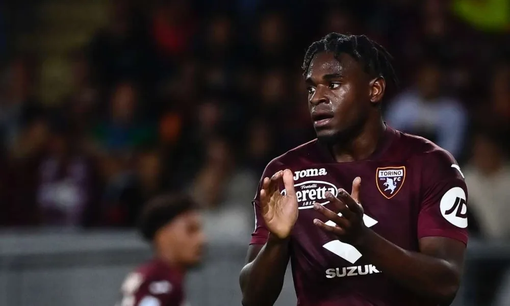 Zapata, primo gol in granata in Torino-Roma: suo il pareggio