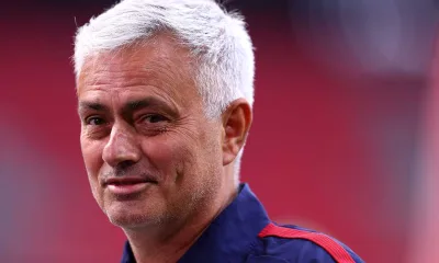 Mourinho al termine di Torino-Roma