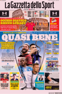 prima pagina