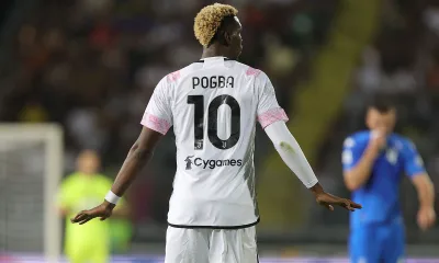 juve empoli pogba infortunio
