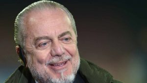 Aurelio De Laurentiis, presidente del Napoli