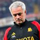 José Mourinho in Genoa-Roma