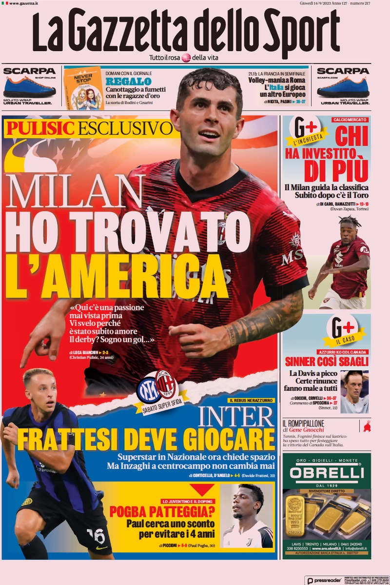 Prima pagina