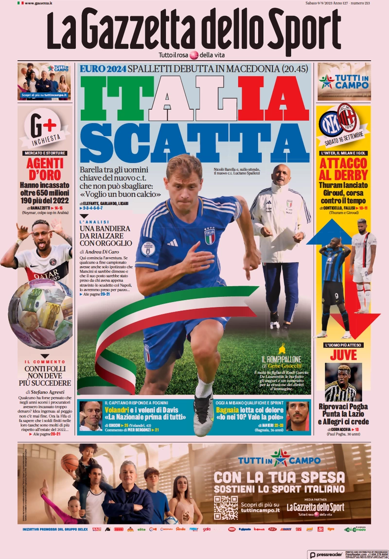 prima pagina