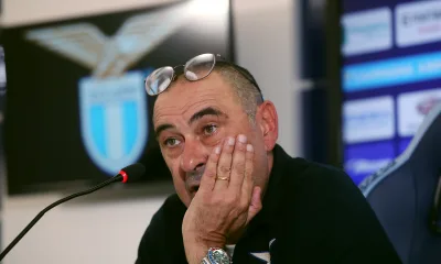 Lazio Sarri conferenza