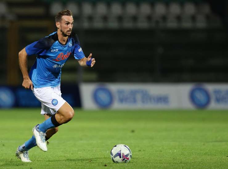 Fabian Ruiz con la maglia del Napoli