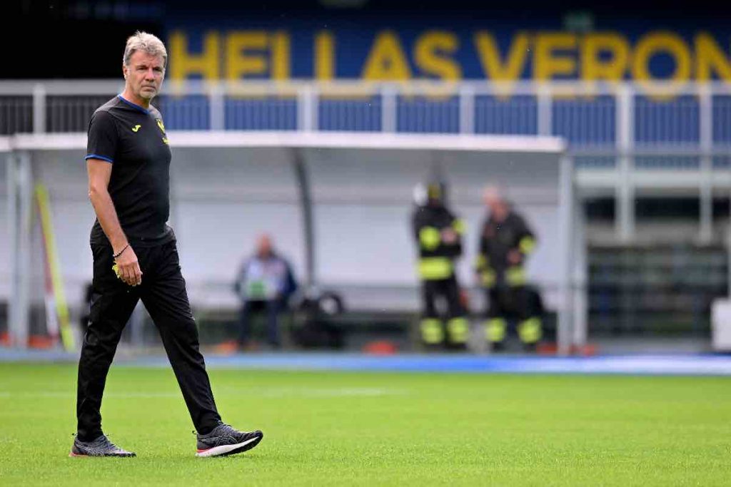 Verona-Napoli, Baroni: “Ripartiamo dal secondo tempo. Ecco perché ho tolto Ngonge”