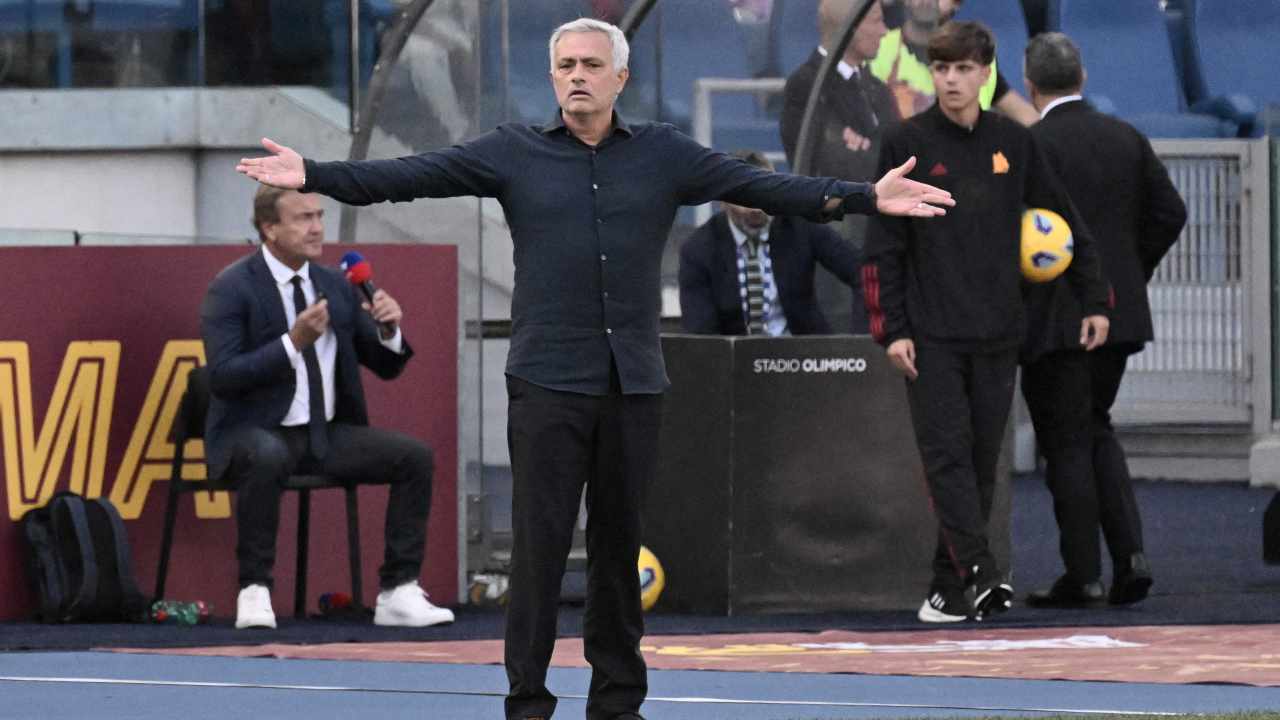 José Mourinho, allenatore della Roma