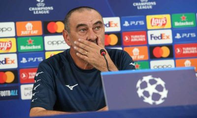 Maurizio Sarri, allenatore della Lazio