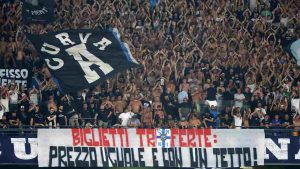 Tifosi del Napoli in trasferta