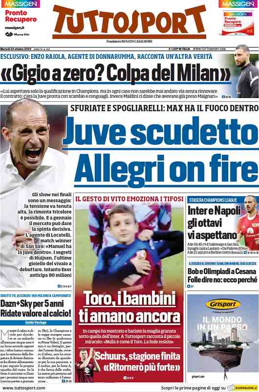 prima pagina