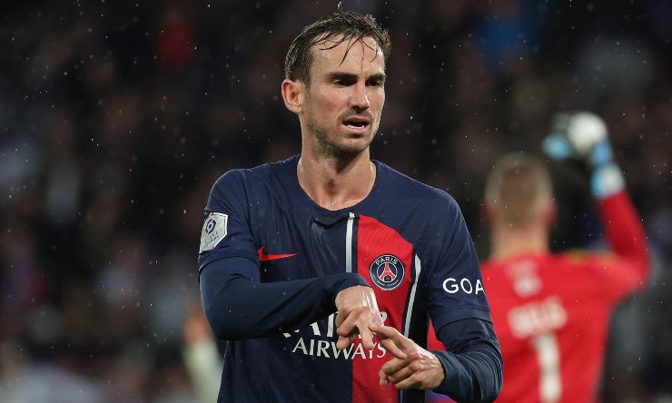 Fabian Ruiz con la maglia del PSG