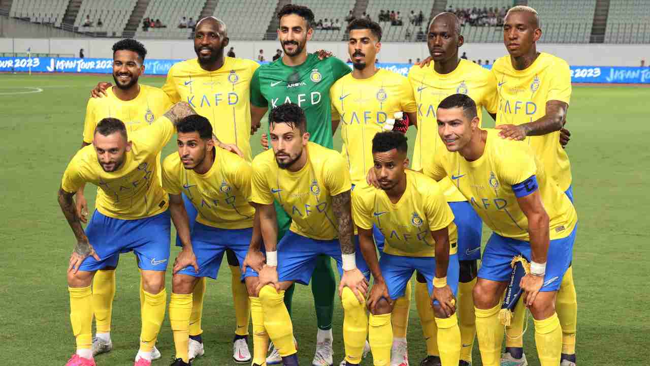 Foto di squadra per l'Al Nassr