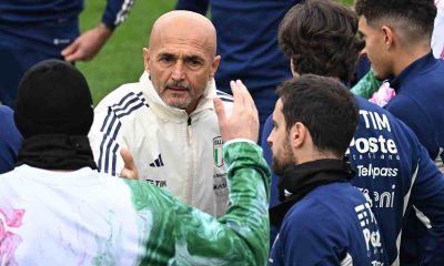 Luciano Spalletti ringrazia i suoi ragazzi
