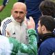 Luciano Spalletti ringrazia i suoi ragazzi
