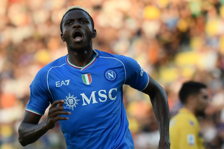 Victor Osimhen, attaccante del Napoli