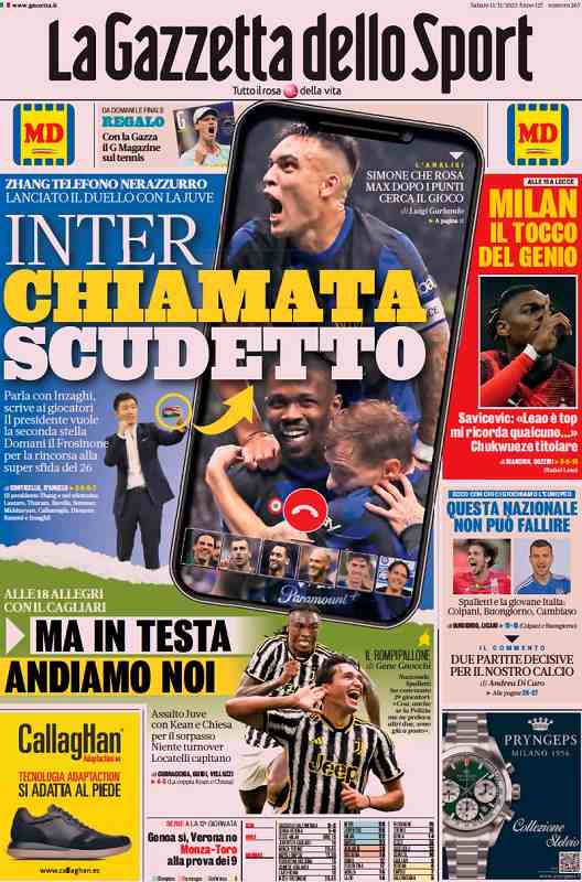 prima pagina