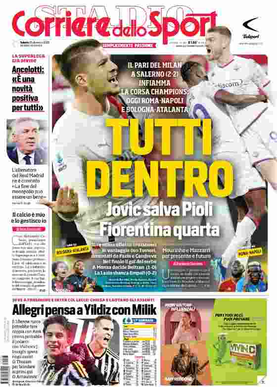 prima pagina