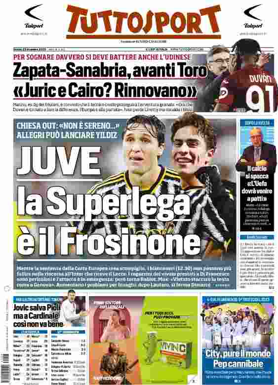 prima pagina