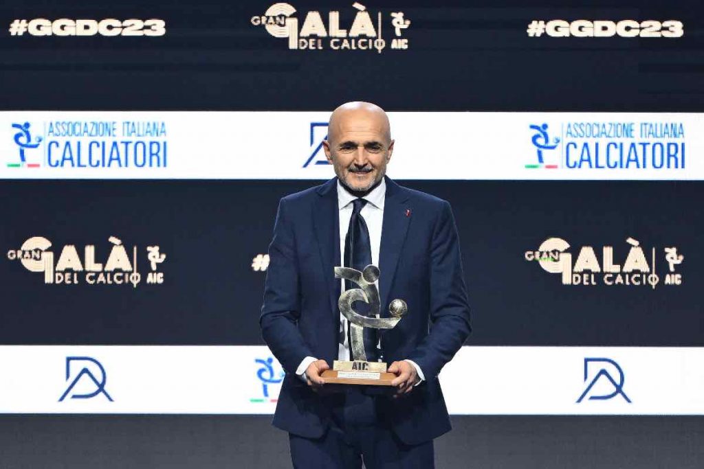 Gran Galà del Calcio, le parole di Spalletti dopo la premiazione