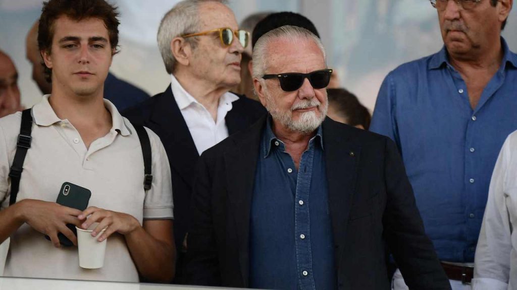 Napoli, De Laurentiis: “Ringrazio in primis Spalletti per lo Scudetto”