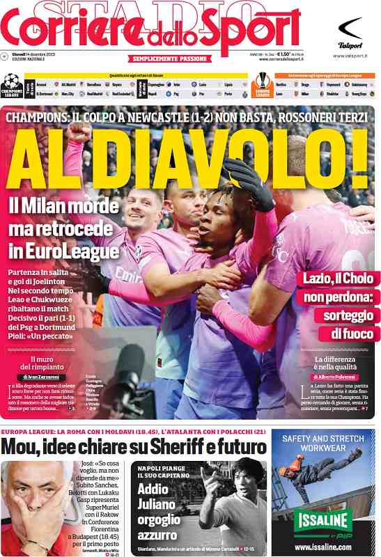 prima pagina