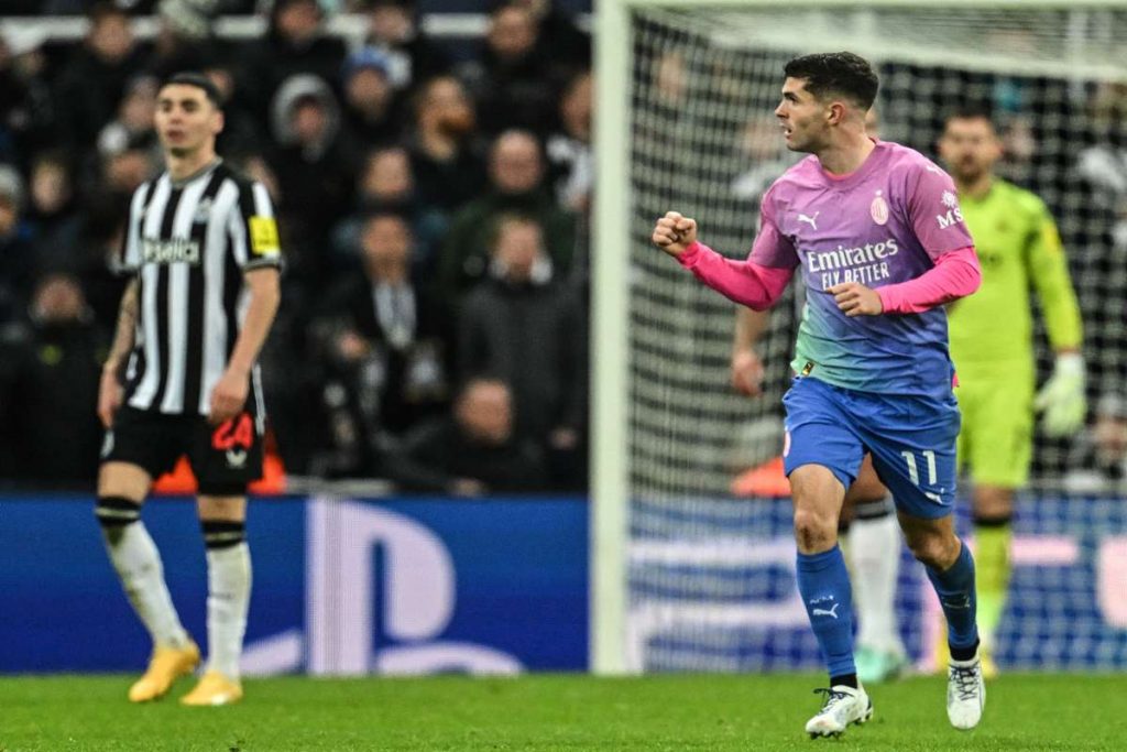Newcastle-Milan 1-2, rossoneri in Europa League