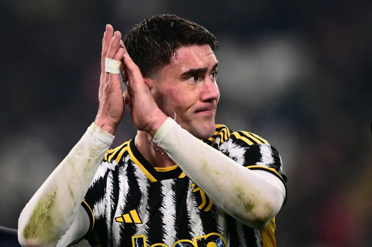 Dusan Vlahovic, attaccante della Juventus