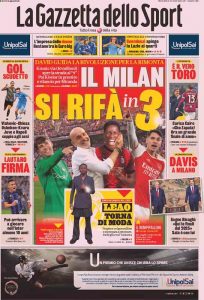 prima pagina