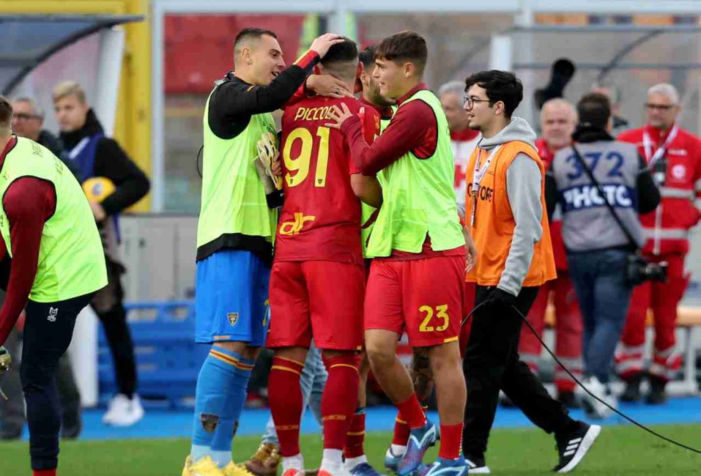 Lecce-Bologna 1-1, la pareggia Piccoli all’ultimo respiro