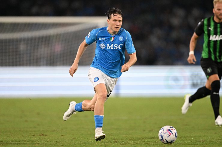 Piotr Zielinski, centrocampista del Napoli