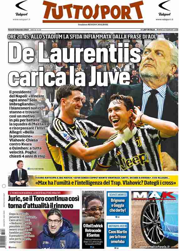 prima pagina
