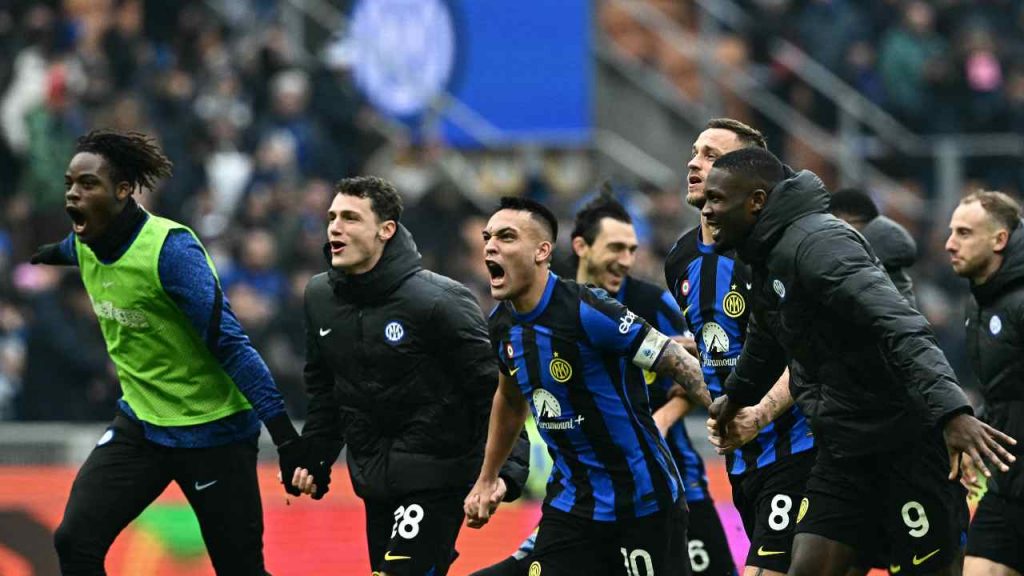 Serie A, l’Inter è campione d’inverno: la statistica sullo Scudetto