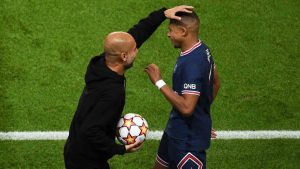 Guardiola e Mbappé