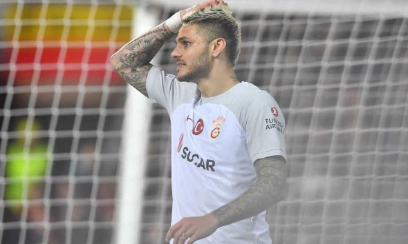 Mauro Icardi in Sparta Praga-Galatasaray di Europa League