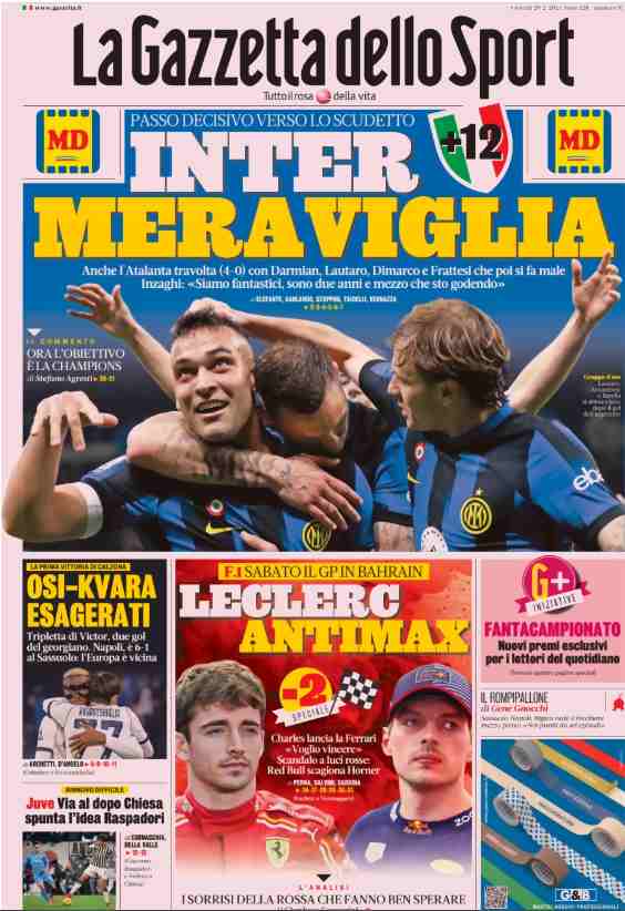 prima pagina