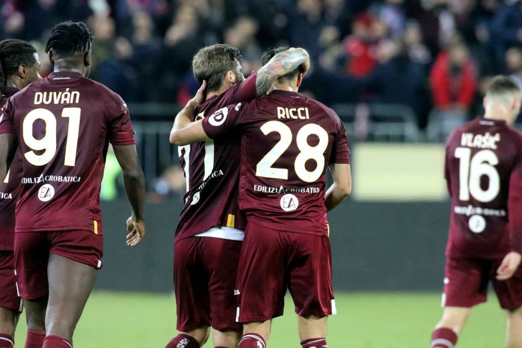 torino salernitana probabili formazioni