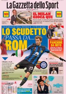 prima pagina gazzetta