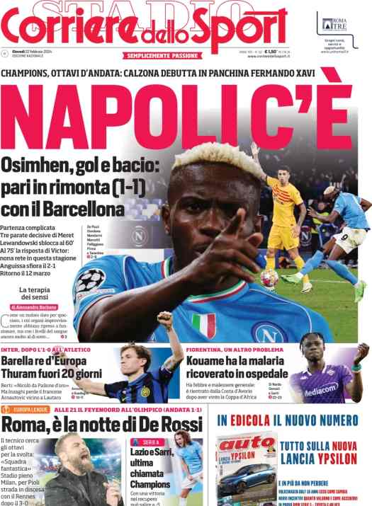 prima pagina