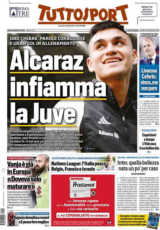 prima pagina