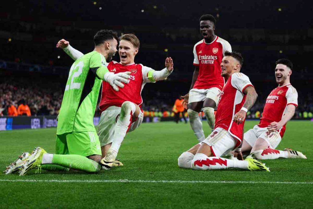 Arsenal-Porto, Gunners ai quarti di finale di Champions dopo 14 anni