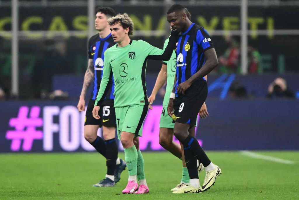 Atletico-Inter, ennesima tegola per l’allenatore: si ferma un altro giocatore