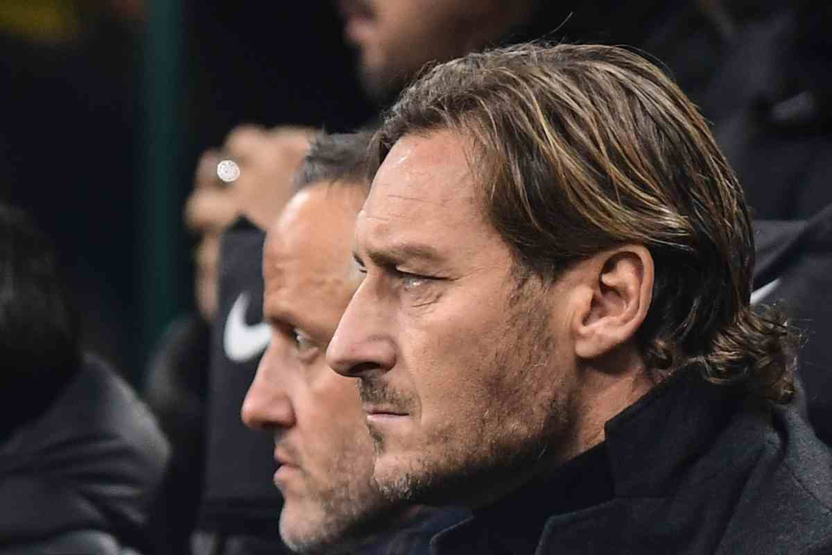 L'annuncio di Totti