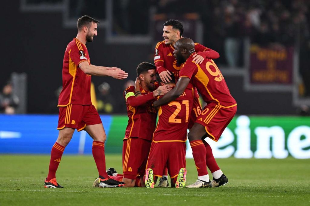 Roma-Brighton 4-0: De Rossi distrugge De Zerbi