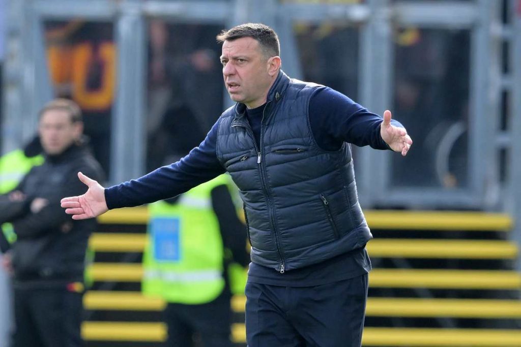 Frosinone-Lecce, D’Aversa: “Abbiamo sofferto, risultato positivo”