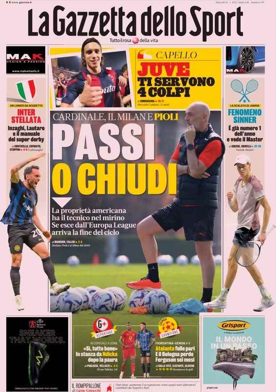 prima pagina