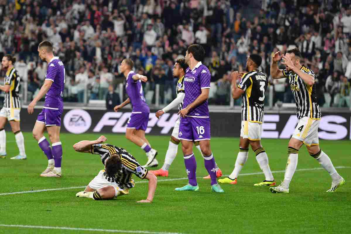 La sconfitta della Fiorentina contro la Juve